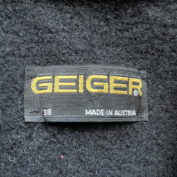 Vintage Geiger Navy Blue Wool Light Blazer Jacket - 38 / Medium - Picture 6 of 10